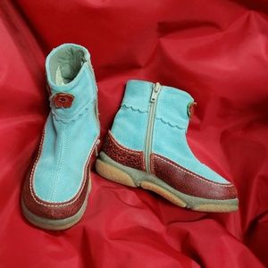 Mokine Flower Booties